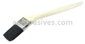 Weiler 95502 2" Bent Radiator Brush Black Bristle 2-1/4" Bristle Length Wood Handle