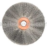 Weiler 99307 2" Small Diameter Crimped Wire Wheel .003" Steel Fill 1/4" Arbor Hole