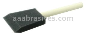 Weiler 99805 2" Foam Applicator Brush 2-5/8" Length Wood Handle
