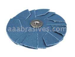 Standard Abrasives  Zirconia Overlap Disc 727423 1" x 8-32 x 2" 120 Grit 