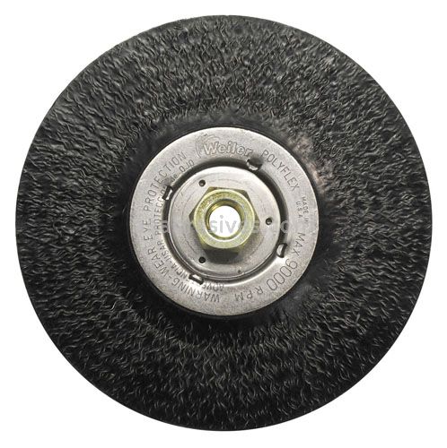 4" Encapsulated Stringer Bead Wheel, .020, 1/2"-13 A.H. (PSTBA-432)