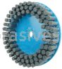 Weiler 85930 10" Nylox Disc Brush Crimped Filament .040/120 SC Fill 7/8" Arbor Hole