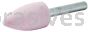Norton 69078645344 A12 11/16 x 1-1/4 Pink 86A A/O Vitrified Bond Mounted Point