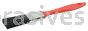 Weiler 40137 Vortec Pro 1" Disposable Chip & Oil Brush Black Synthetic 1-3/4" Trim Length Plastic Handle