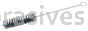 Weiler 44113 1" Nylon Tube Brush