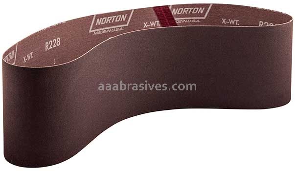 Norton 4 x 36 180-X Norton Metalite Plyweld RR Flex R228 Narrow Belts