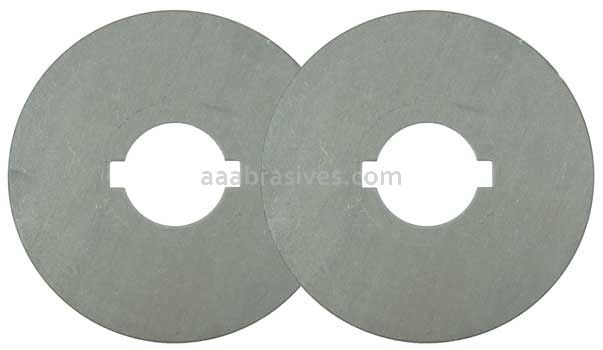 Weiler 03946 Nylox Steel Flanges 6-1/2" O.D. x 2" Arbor Hole
