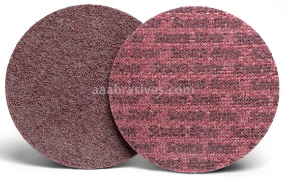 3M™ 7100075575 4-1/2" NH AMED Hook & Loop Scotch-Brite™ AL Surface Conditioning Disc