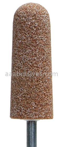 Norton A3 1 x 2-3/4 Gemini 38A CRS N4 1/4 x 1-1/2 Vitrified Bond Mounted Points A Shapes