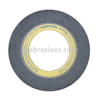 Norton 24 x 3 x 12 Gemini All Purpose 57A-16 Steel Rings With Fine Centers S Webs Type 01 Straight Wheels