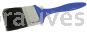 Weiler 40164 - 2-1/2" Vortec Pro Chip & Oil Brush, Black Bristle, 1-3/4" B.L., Plastic Handle - 012382401641