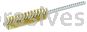 Weiler 21179 3/4" Power Tube Brush .006" Brass Wire Fill 2-1/2" Brush Length