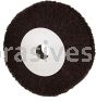 8x1x3, A/O Fine, Unmounted Nonwoven Flap Finishing Wheel