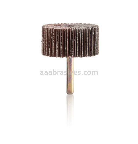 Dynabrade 1" x 1" x 1/4" Shaft 40 Grit A/O DynaCut Flap Wheel