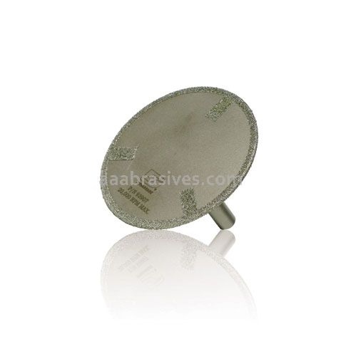 Dynabrade 3" (76 mm) Dia. Continuous Rim Diamond Mounted Cut-Off Wheel