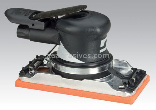 Dynabrade 57801 - 3-2/3" W x 7" L (93 mm x 178 mm) Dynabug Orbital Sander, Vac-Ready .24 hp, 8,000 RPM, 3/16" (5 mm) Dia. Orbit