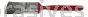 Weiler 40167 - 2-1/2" Industrial Varnish Brush, Black Polyester, 2-1/4" B.L., Red Plastic Handle - 012382401672