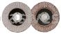 7x7/8 #36 for Aluminum, T-29(Angled), Abrasive Flap Disc, Phenolic Backing