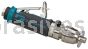 Dynabrade 51816 - .7 hp Trim Router Replacement Air Motor 20,000 RPM, 1/4" Collet, Front Exhaust