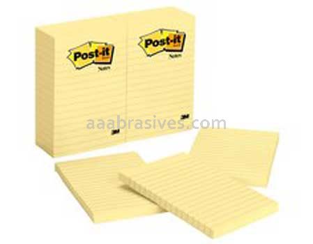 Post-it™ Notes 660 4 in x 6 in Canary Yellow 3M 7000042512