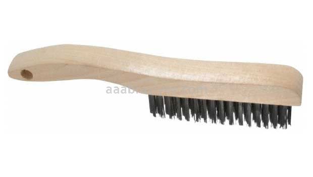Osborn Shoe Handle Scratch Brush 4 X 16 Rows #54018