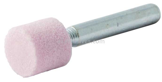 Norton 69078645354 W185 1/2 x 1/2 Pink 86A A/O Vitrified Bond Mounted Point