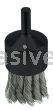 Weiler 10031V 1-1/8" Knot Wire End Brush .014" Stainless Steel Fill Vending Ready