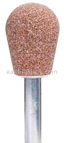 Norton A23 3/4 x 1 Gemini 38A M/M4 1/4 x 1-1/2 Vitrified Bond Mounted Points - A Shapes