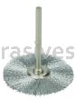 Weiler 26296 1-1/2" Miniature Wire Wheel .005" Steel Fill 1/8" Stem