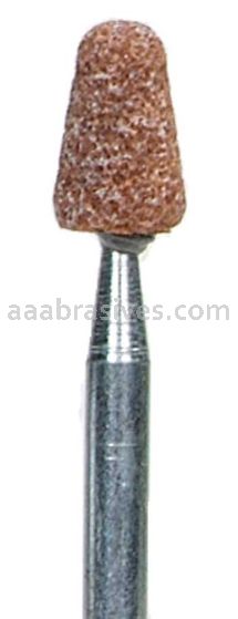 Norton B44 7/32 x 3/8 Gemini 38A M/E5 1/8 x 1-1/2 Vitrified Mounted Points B Shapes