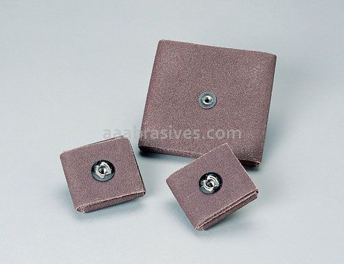 Standard Abrasives A/O Square Pad 705209 3/8" x 1-1/2" x 8-32 60 Grit