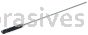 Weiler 34124 CrossFlex Standard Duty Bore Brush 1/4 Diameter 180 SC Grit