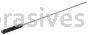 Weiler 34141 CrossFlex Standard Duty Bore Brush 3/8 Diameter 120 SC Grit