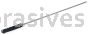 Weiler 34153 CrossFlex Standard Duty Bore Brush 12mm Diameter 120 SC Grit