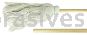 Weiler 75096 #10 One-Piece Deck Mop 7 oz. 4-Ply Cotton Industrial Grade