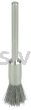 Weiler 26114 5/16" Miniature Wire End Brush .005" Stainless Steel Fill 1/8" Stem