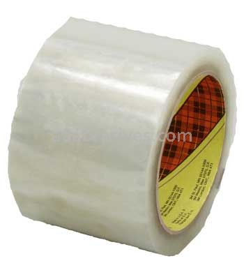 Scotch&trade; Box Sealing Tape 371 Clear 96 mm x 100 m 3M 7010374398