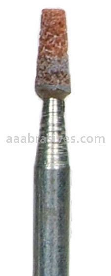 Norton B98 3/32 x 1/4/Gemini 38A M/A5 1/8 x 1-1/2 /Vitrified Bond Mounted Points - B Shapes