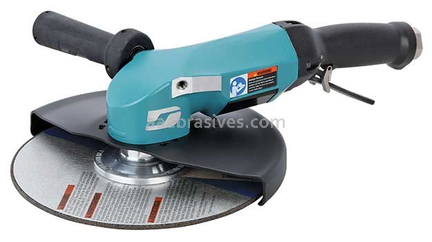 Dynabrade 53282 9" Rebel 2.8 hp Right Angle Depressed Center Wheel Grinder