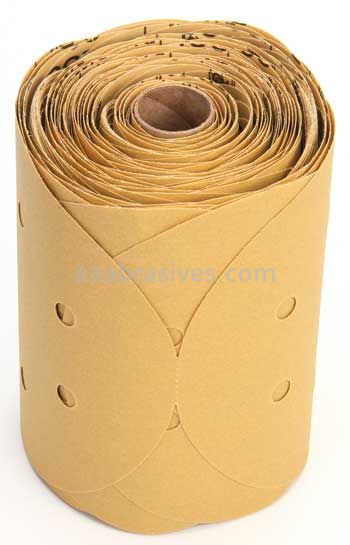 3M™ 7000119812 6” P180 Grit Stikit™ Gold Disc Roll Dust Free