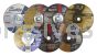 Norton 7 x 1/4 x 5/8-11 Charger Plus Type 28 Depressed Center Saucer Wheels