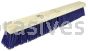 Weiler 44590 24" Contractor Garage Broom Stiff Blue Polypropylene Fill Includes Brace
