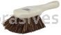Weiler 79101 8" Utility Scrub Brush Palmyra Fill Short Handle Foam Block