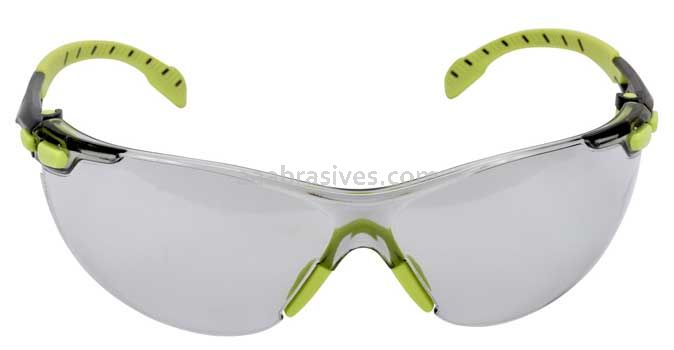 3M™ 7100127035 Solus™ Protective Eyewear 1000 Series S1207SGAF Green/Black Scotchgard™ Anti-fog lens