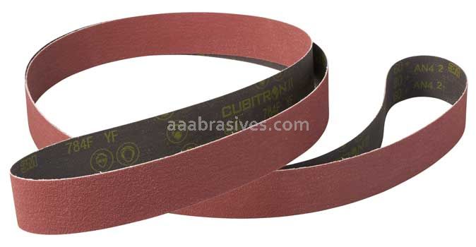 3M™ 7100191892 7/32 x 121-7/8 60+ Grit YF-wt 784F Cubitron™ II Cloth Belt