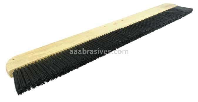 Weiler 79253 36" Cement Finishing Brush Wood Block Black Polypropylene Fill 3-1/4" Trim