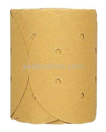 3M™ 7100152674 6” P80 Grit Stikit™ Gold Disc Roll Dust Free
