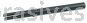 Weiler 95202 Holder for Burrite-Style Power Tube Brushes with 3/32" Stem Adapts to 1/4" Stem