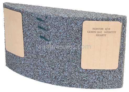 Norton 8 x 11-1/4 x 3 Gemini 30-H Cortland Bonus Grind ME100703B Type 31 Segments