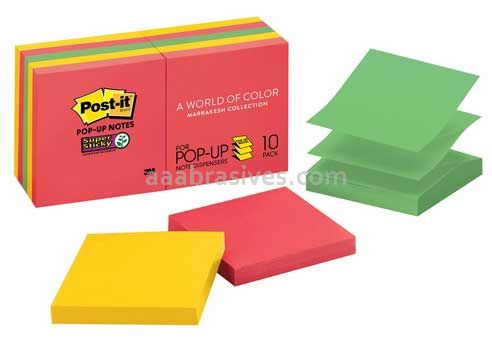 Post-it™ Super Sticky Pop-up Notes R330-10SSAN 3 in x 3 in 3M 7100104266